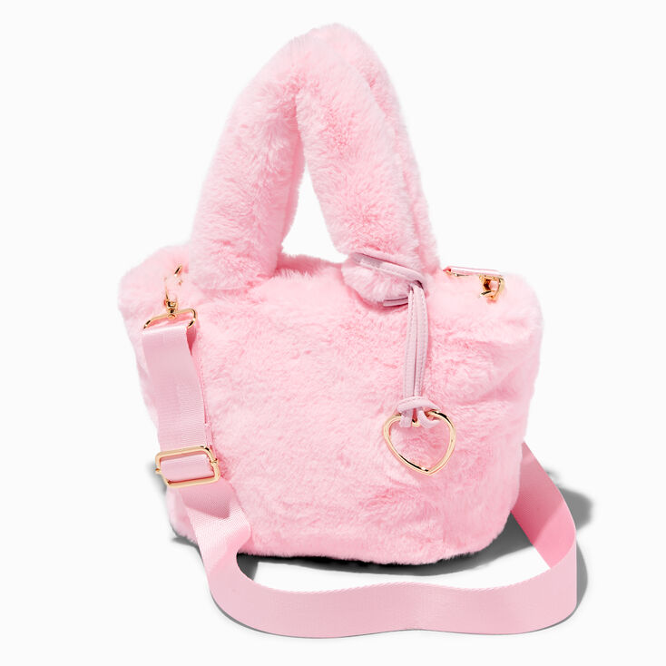 Fuzzy Waist Bag Women Fluffy Handbag Womens Crossbody Bags