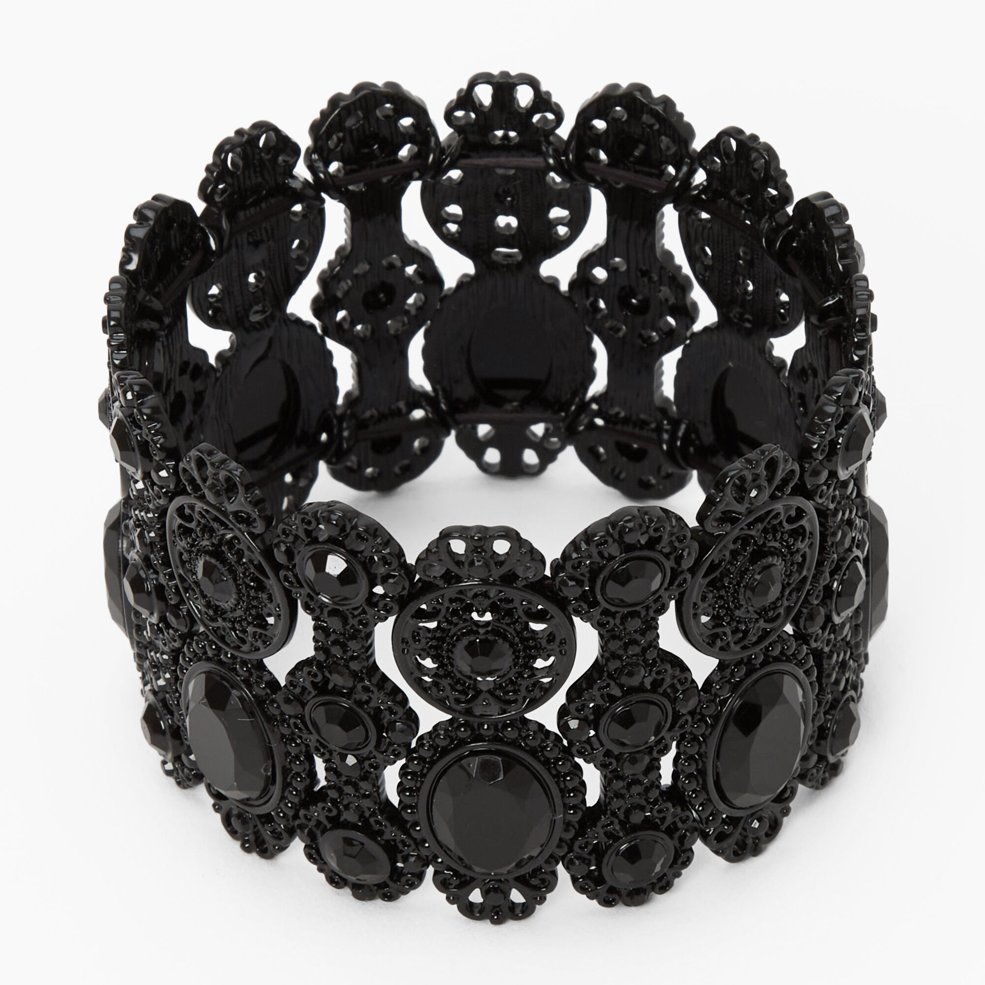 Wide rhinestone bracelet cheap