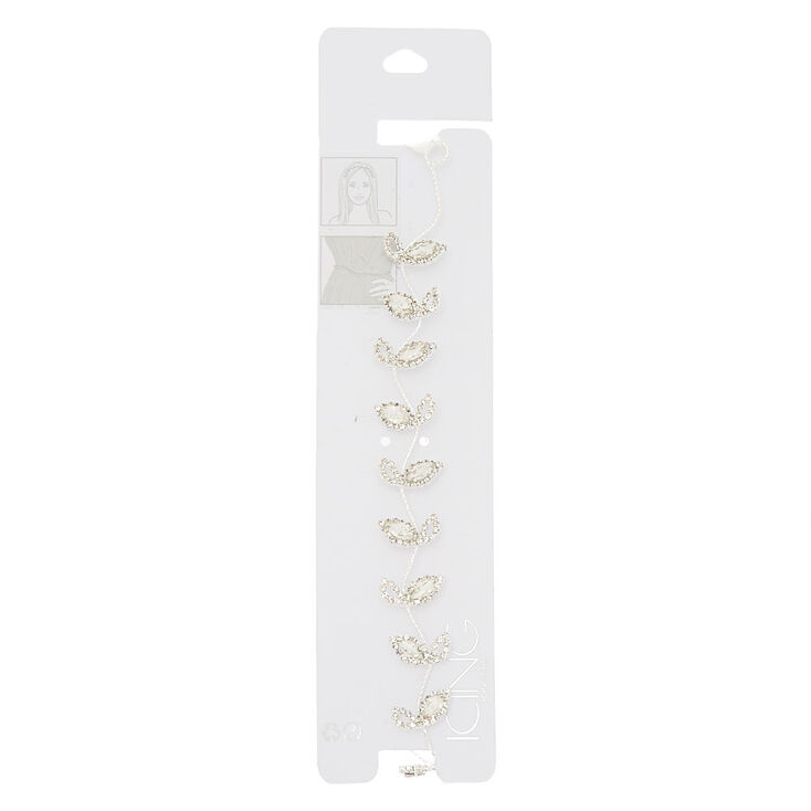 2-In-1 Vine Belt & Headwrap - Silver,