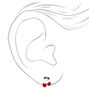 Mixed Metal Tiny Icons Stud Earrings - 9 Pack,