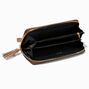 Brown &amp; Black Status Icons Wristlet,