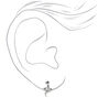 Silver Textured Snake Jewelry Set - 2 Pack,