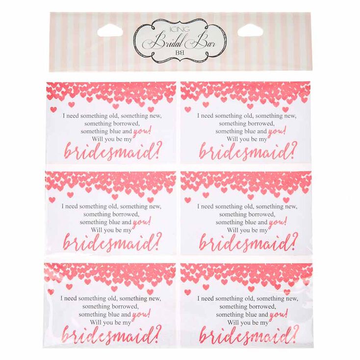 Will You Be My Bridesmaid Stickers,