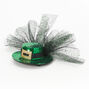 St. Patrick&#39;s Day Green Sequin Leprechaun Hat Clip,