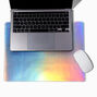 Holographic Rainbow Desk Mat,