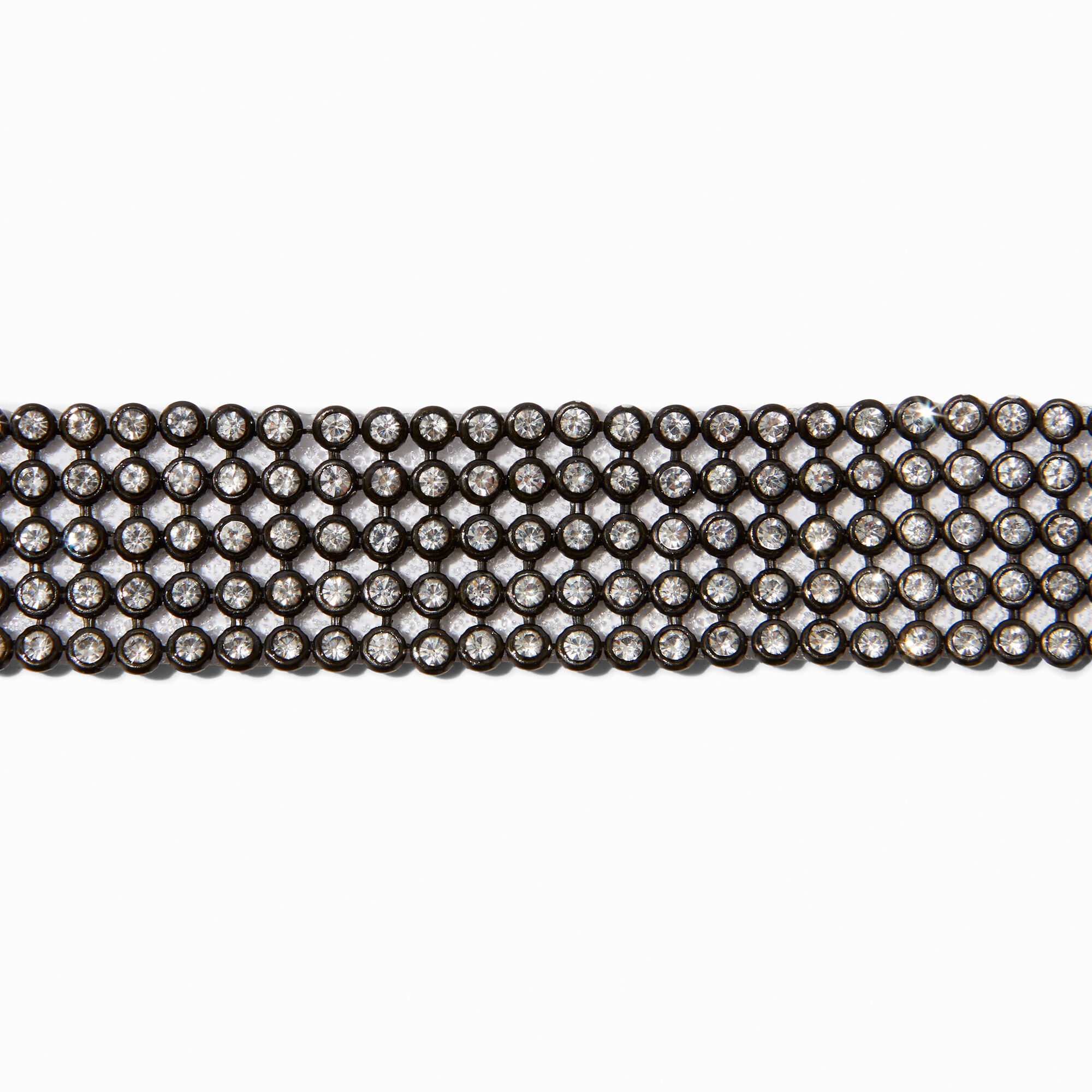 Black band sales necklace