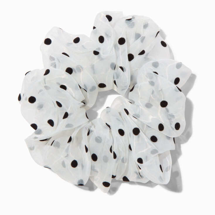 Floral Bow Hair Scrunchies - Blush, 3 Pack,