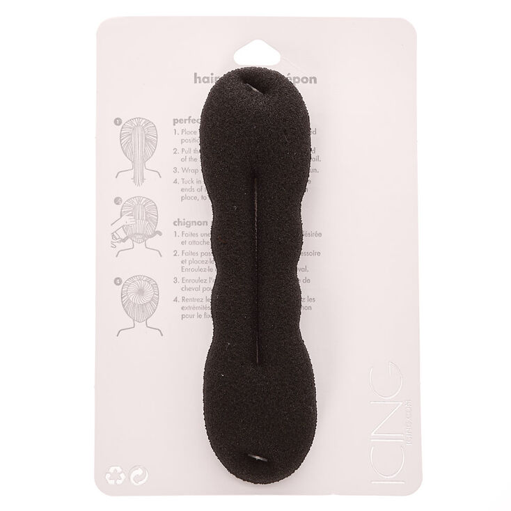 Small Black Bun Hair Tool,