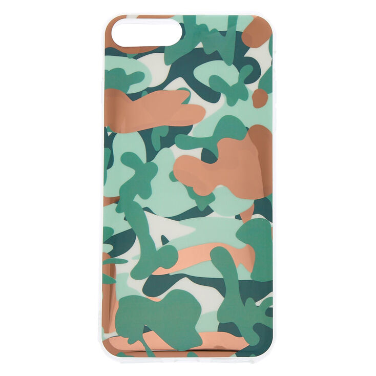 Rose Gold Camo Phone Case - Fits iPhone 6/7/8 Plus,