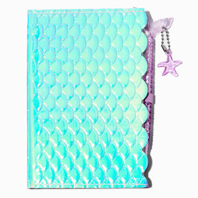 Iridescent Mermaid Scales Journal with Pen,