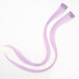 Tinsel Faux Hair Clip In Extensions - Lilac, 2 Pack,
