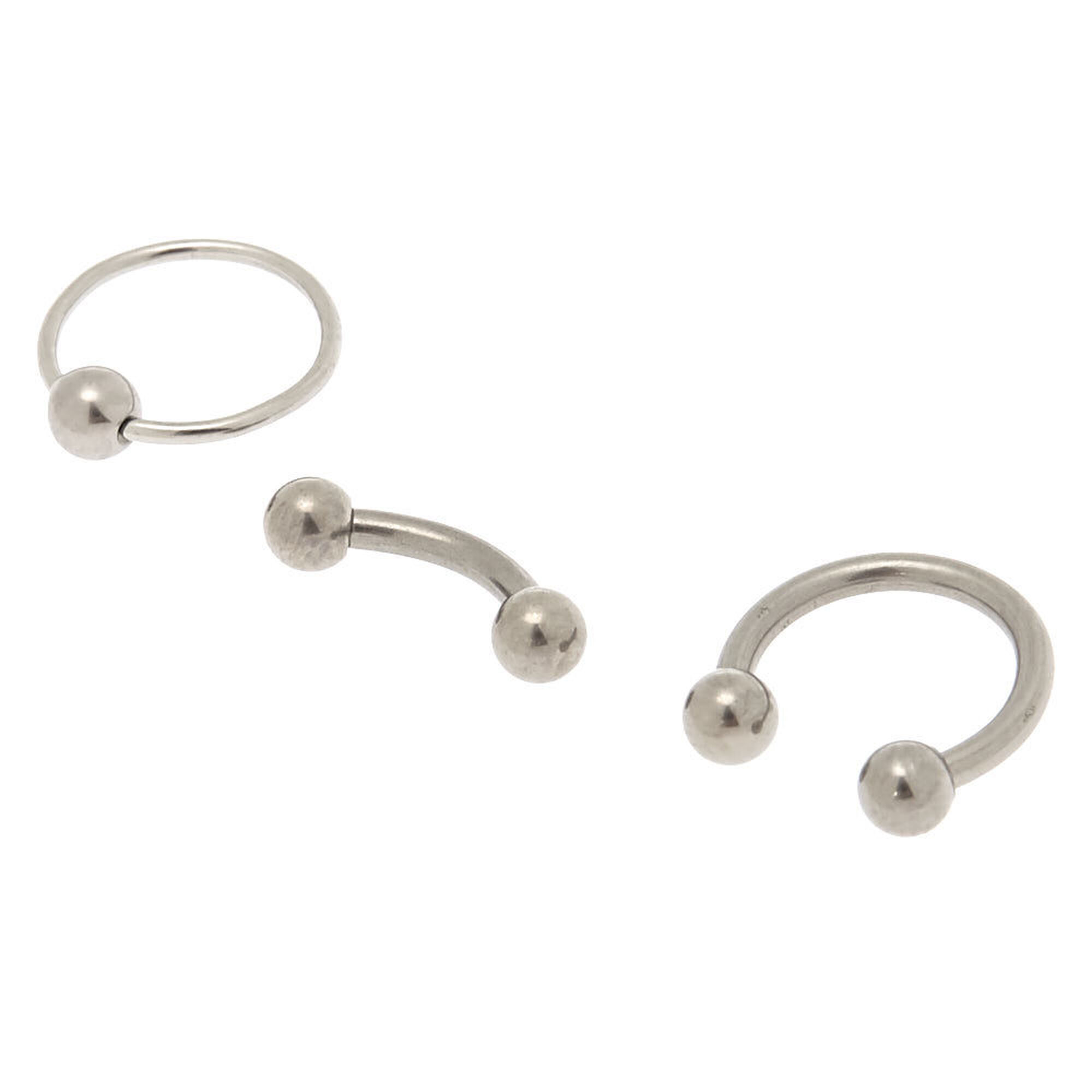 2 Cartilage Earrings Clear Crystal Cluster Gem Balls Studs Posts 14 ga – I  Love My Piercings!
