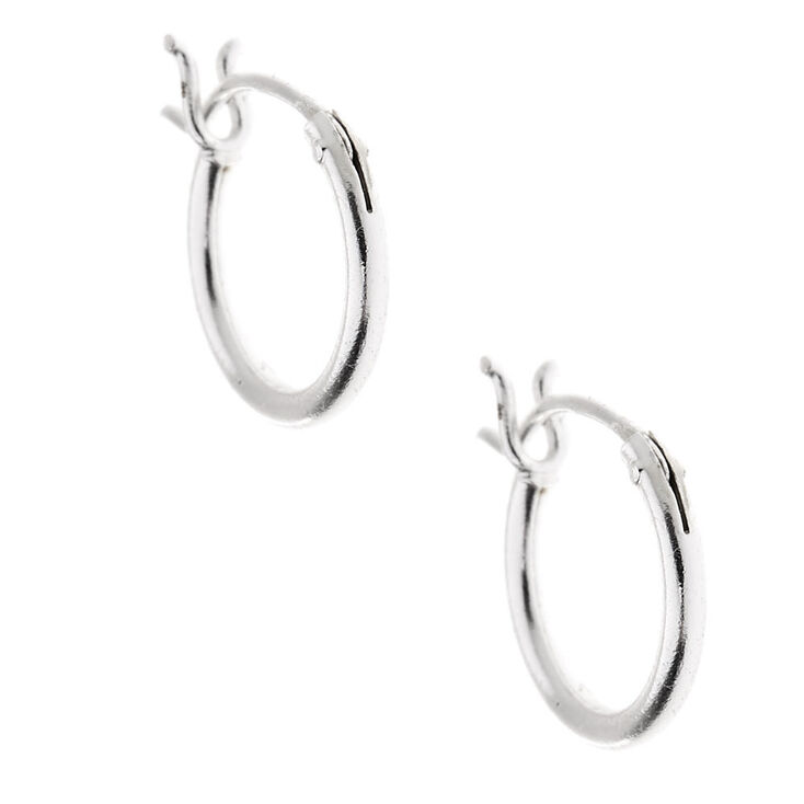 Sterling Silver Cubic Zirconia Stud & Hoop Earrings - 3 Pack | Icing US