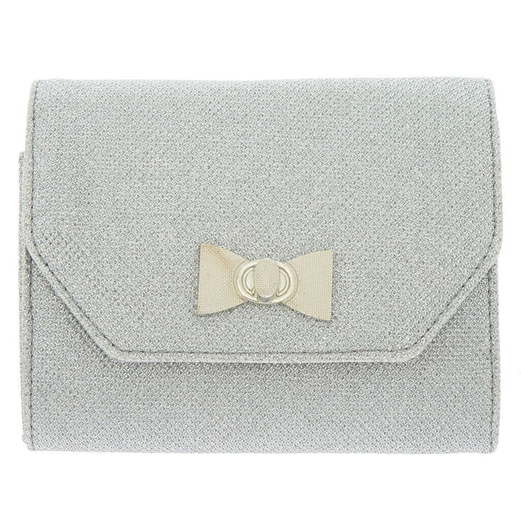 Envelope Clutch Purse - Silver,