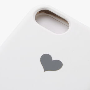 Red Frosted Heart Phone Case - Fits iPhone&reg; 6/7/8/SE,