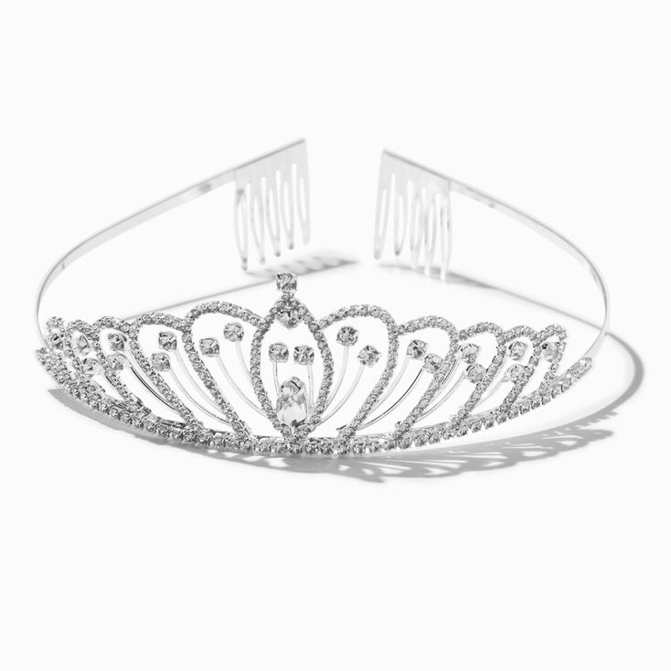 Silver Crystal Dragonfly Tiara,