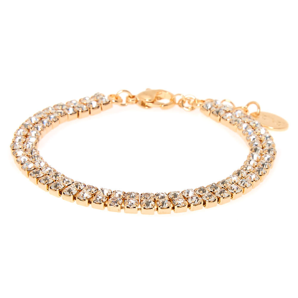 Gold Rhinestone Choker Jewelry Set 3 Pack Icing US