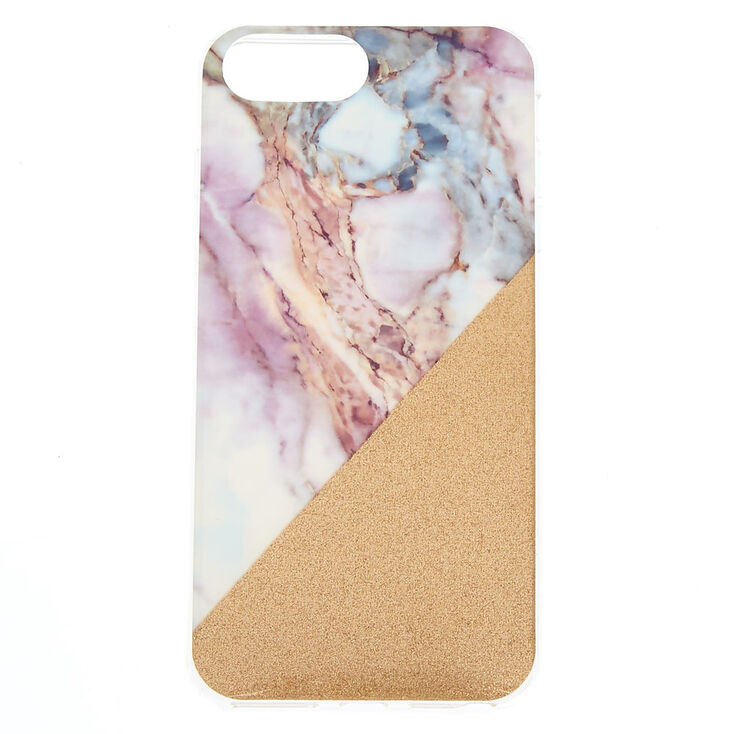 Pastel Marble Geometric Phone Case - Fits iPhone 6/7/8 Plus,