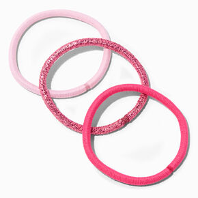 Tonal Pink Luxe Hair Ties - 12 Pack,