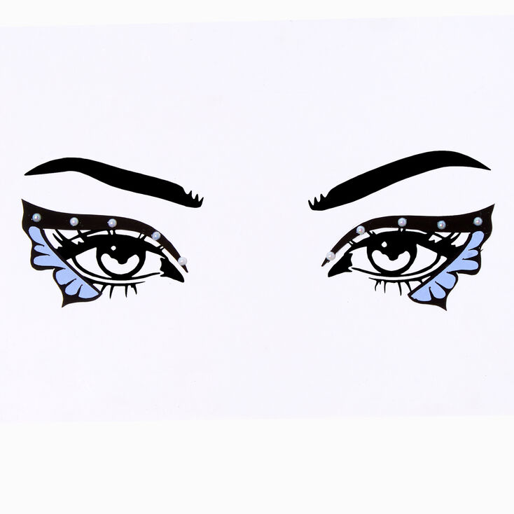 Blue Butterfly Gem Liner,