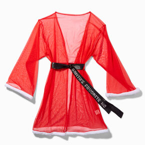 &quot;Santa&#39;s Favorite Ho&quot; Sheer Robe,