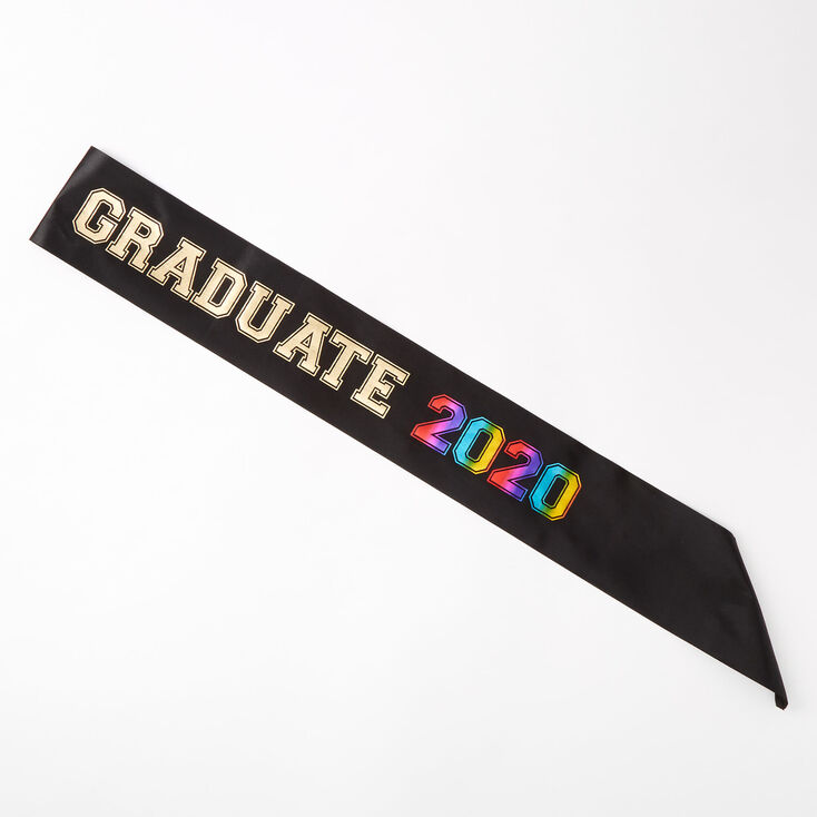 Graduate 2020 Sash - Black,