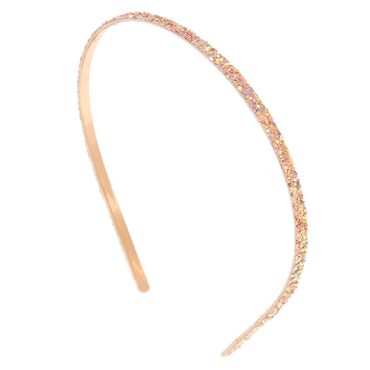 Pink Glitter Headband,