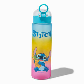 Disney Stitch Icing Exclusive Foodie Rainbow Ombre Water Bottle,