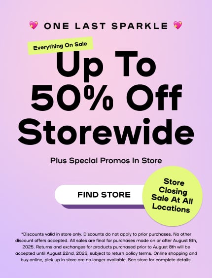 Up to 50% Off Storewide