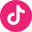 Pink background with white TikTok icon