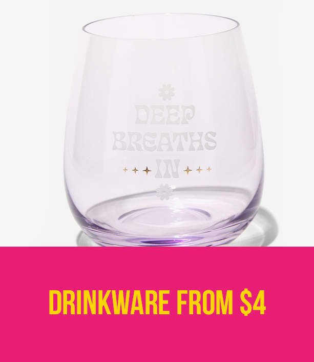 Drinkware From $4