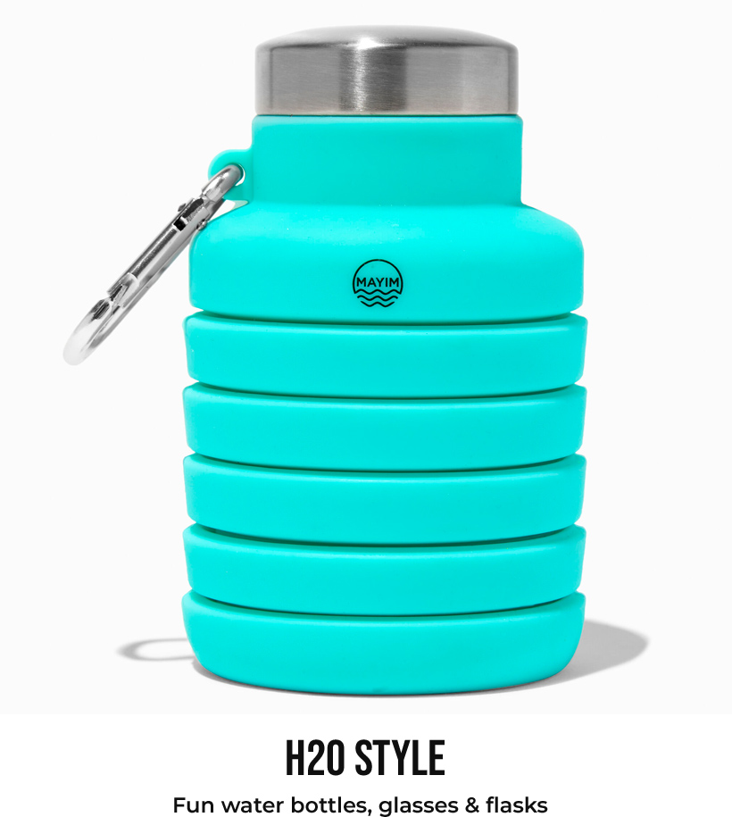 H20 Style - Fun water bottles, glasses & flasks