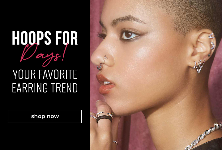 Hoops for days | your favorite earring trend