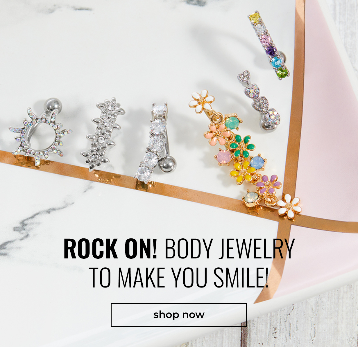 Body Jewelry to Make You Smile!